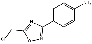 4-(5-CHLOROMETHYL-[1,2,4]OXADIAZOL-3-YL)-ANILINE
 price.