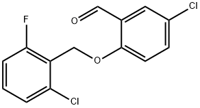 5-CHLORO-2-[(2-CHLORO-6-FLUOROBENZYL)OXY]BENZALDEHYDE price.