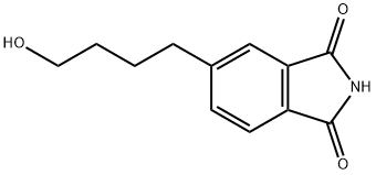 1H-Isoindole-1,3(2H)-dione, 5-(4-hydroxybutyl)- (9CI) Struktur