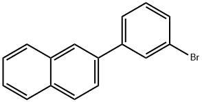 2-(3-bromophenyl)Naphthalene Structure