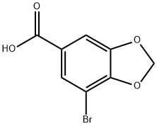 7-bromobenzo[d][1,3]dioxole-5-carboxylic acid|7-溴苯并[D][1,3]二氧戊環(huán)-5-羧酸