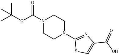 2-[1-(TERT-BUTOXYCARBONYL)-4-PIPERIDINYL]-1,3-THIAZOLE-4-CARBOXYLIC ACID price.