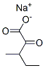 3-METHYL-2-OXOPENTANOIC ACID SODIUM SALT Struktur