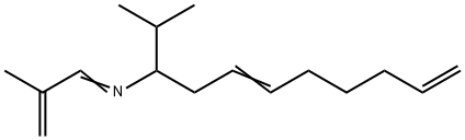 2-Methyl-N-(2-methyl-2-propenylidene)-5,10-undecadien-3-amine Struktur