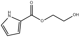 1H-Pyrrole-2-carboxylicacid,2-hydroxyethylester(9CI) Struktur