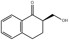 1(2H)-Naphthalenone,3,4-dihydro-2-(hydroxymethyl)-,(2R)-(9CI) Struktur