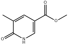 5-(Methoxycarbonyl)-3-Methyl-2-pyridone Struktur