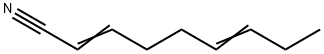 nona-2-6-dienenitrile Struktur