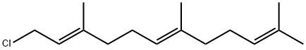 TRANS,TRANS-1-CHLORO-3,7,11-TRIMETHYL-2,6,10-DODECATRIENE Struktur