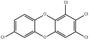 1,2,3,7-Tetrachlorodibenzo[1,4]dioxin Struktur