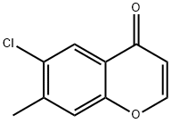 6-氯-7-甲基色酮 結(jié)構(gòu)式