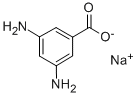 3,5-diaminobenzoic acid Struktur