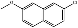 Naphthalene, 2-chloro-7-methoxy- (9CI) Struktur