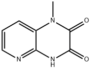 Pyrido[2,3-b]pyrazine-2,3-dione, 1,4-dihydro-1-methyl- (9CI) Struktur