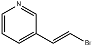 Pyridine, 3-[(1E)-2-bromoethenyl]- (9CI) Struktur