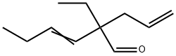 2-allyl-2-ethylhex-3-enal Struktur