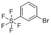 1-BROMO-3-(PENTAFLUOROSULFANYL)BENZENE Struktur