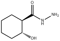 Cyclohexanecarboxylic acid, 2-hydroxy-, hydrazide, (1R,2R)- (9CI) Struktur