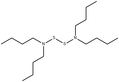 BIS(DIBUTYLAMINO)DISULFIDE Struktur