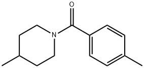 4-Methyl-1-(4-Methylbenzoyl)piperidine, 97% Struktur