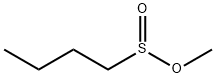 Butane-1-sulfinic acid methyl ester Struktur