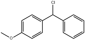 1-(4-METHOXYPHENYL)-1-PHENYLMETHYL CHLORIDE Struktur