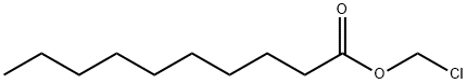 chloromethyl decanoate Struktur