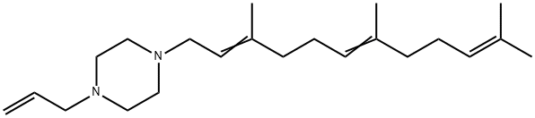 1-Allyl-4-(3,7,11-trimethyl-2,6,10-dodecatrienyl)piperazine Struktur