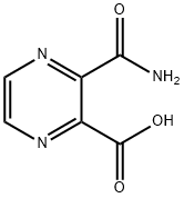 PYRAZINE-2,3-DICARBOXYLIC ACID MONOAMIDE Struktur