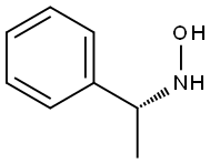 (R)-1-Phenylethylhydroxylamine Struktur