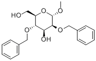 Methyl2,4-di-O-benzyl-a-D-mannopyranoside Struktur