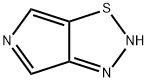 2H-Pyrrolo[3,4-d]-1,2,3-thiadiazole(9CI) Structure