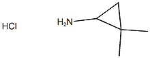 2,2-dimethylcyclopropan-1-amine hydrochloride Structure