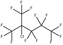 2-CHLORO-2-(TRIFLUOROMETHYL)PERFLUOROPENTANE Struktur