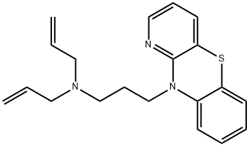 10-(3-Diallylaminopropyl)-10H-pyrido[3,2-b][1,4]benzothiazine Struktur