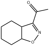 Ethanone, 1-(3a,4,5,6,7,7a-hexahydro-1,2-benzisoxazol-3-yl)- (9CI) Struktur