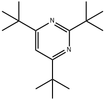 2 4 6-TRI-TERT-BUTYL PYRIMIDINE  97 Structure