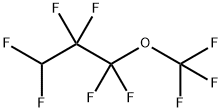 3H-HEXAFLUOROPROPYL TRIFLUOROMETHYL ETHER Struktur