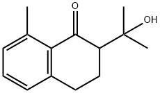 1(2H)-Naphthalenone,  3,4-dihydro-2-(1-hydroxy-1-methylethyl)-8-methyl- Struktur