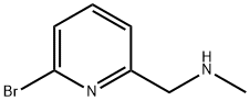 6-BROMO-N-METHYLPYRID-2-YLMETHYLAMINE Struktur