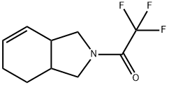 1H-Isoindole, 2,3,3a,4,5,7a-hexahydro-2-(trifluoroacetyl)- (9CI) Struktur