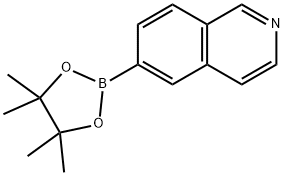 6-(4,4,5,5-tetramethyl-1,3,2-dioxaborolan-2-yl)isoquinoline price.