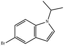 5-BROMO-1-ISOPROPYL-1H-INDOLE Struktur