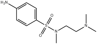 4-AMINO-N-((DIMETHYLAMINO)ETHYL)-N-METHYLBENZENESULFONAMIDE Struktur