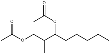 2-methyloctane-1,3-diyl diacetate Struktur