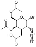 A-D-GALACTOPYRANOSYL BROMIDE, 2-AZIDO-2-DEOXY-, 3,4,6-TRIACETATE Struktur