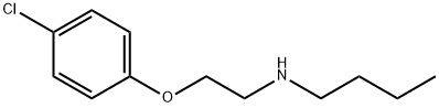 N-[2-(4-Chlorophenoxy)ethyl]-1-butanamine Struktur