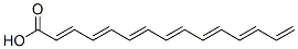 (2E,4E,6E,8E,10E,12E)-pentadeca-2,4,6,8,10,12,14-heptaenoic acid Struktur