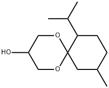 Menthone 1,2-glycerol ketal Struktur