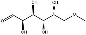 6-O-METHYL-D-GALACTOPYRANOSE Struktur